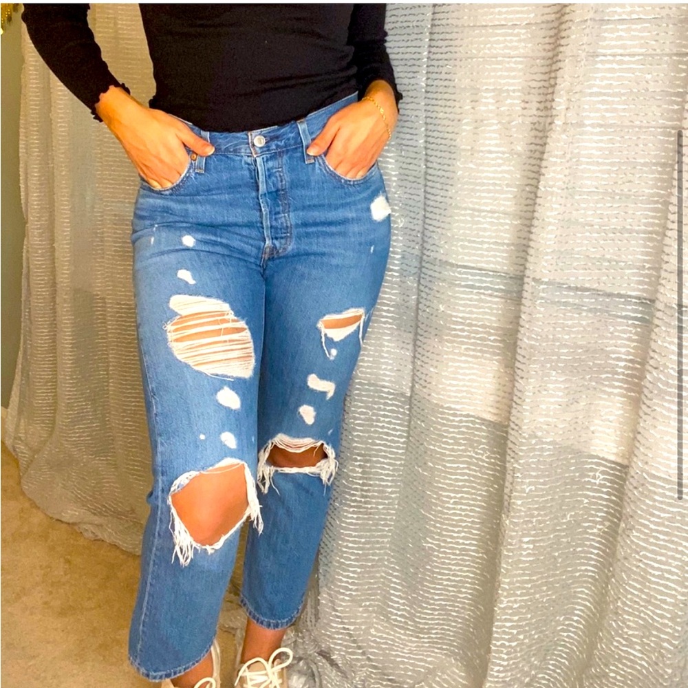 Levi’s 501 raw denim